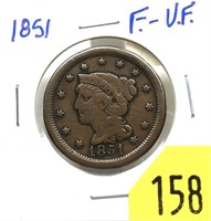 1851 U.S. Large cent