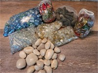 Lot of Decorative Stones for Vase or Acquarium