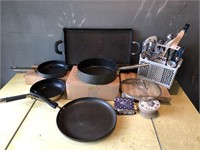Kitchen Utensils, Cookware, and Coasters