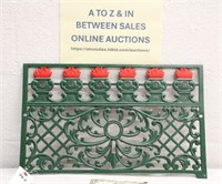 ORIGINAL ANTIQUE IRON HEAT REGISTER CRATE