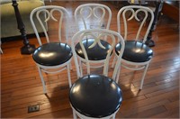 Set of 4 Very Heavy Metal Chairs