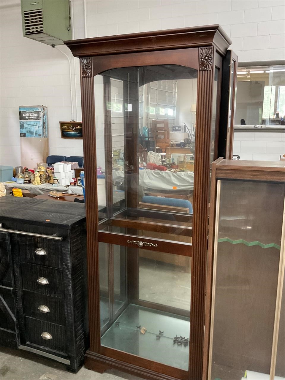 Large Glass Display Cabinet