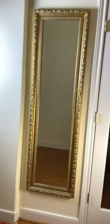 Bassett Mirror Co Gold Framed Mirror #2