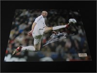 Zinedine Zidane Signed 8x10 Photo Heritage COA