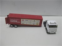 Campbell's Soup Truck W/Trailer