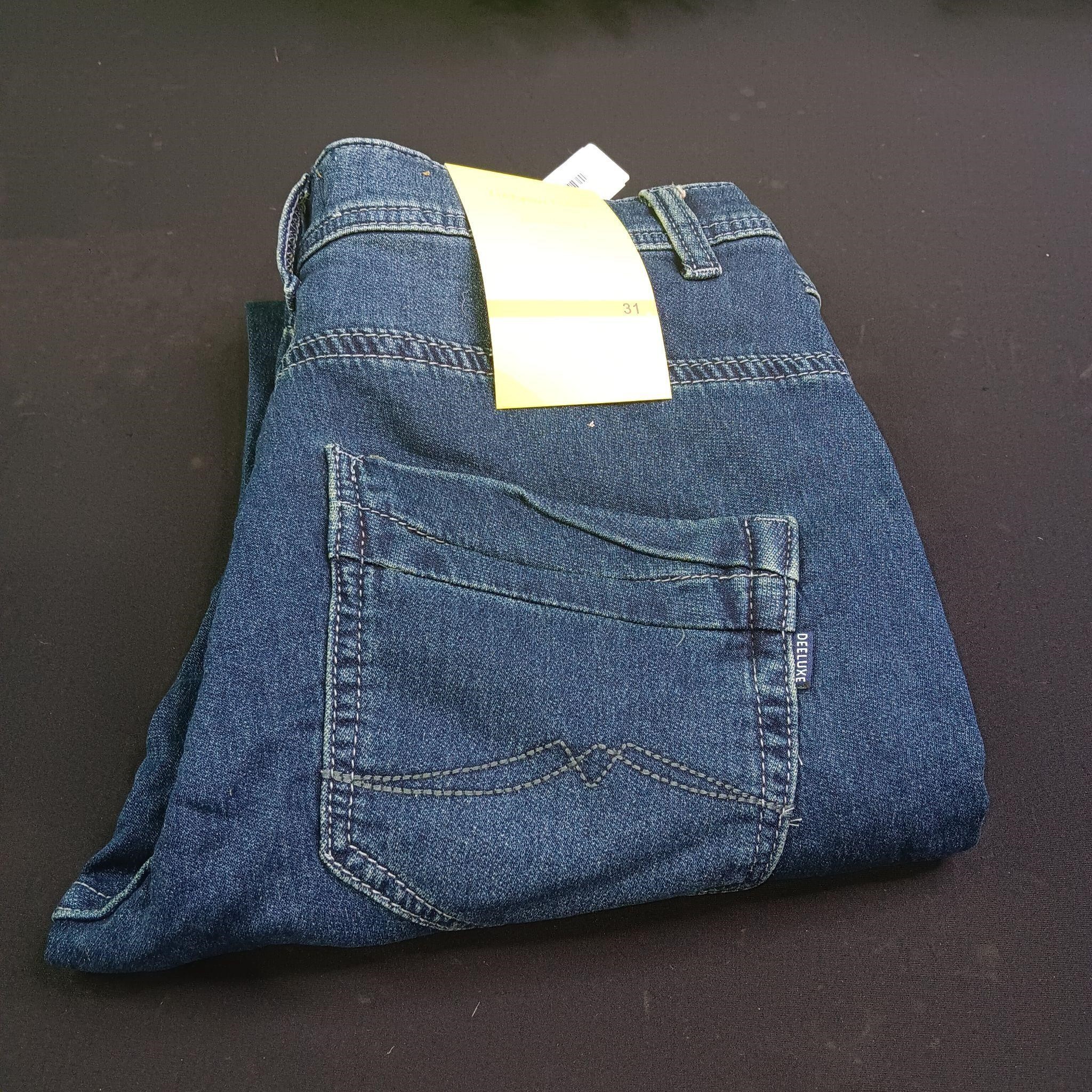 31 - Relaxed Straight Jean For men Denim Pants
