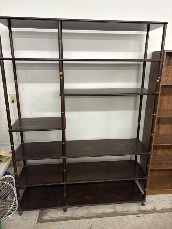 Wooden Display Shelving Unit approx 80 x 60 x 16