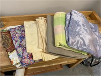 Collection of Assorted Tablecloths & Runners