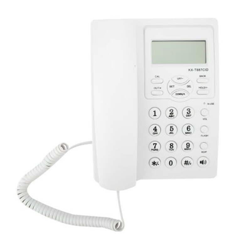 Corded Phone w/ Answering Machine Noise Cancellin