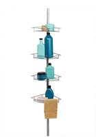 $70 Zenna Home Tension Pole Shower Caddy