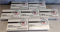 W - 7 BOXES WINCHESTER AMMUNITION (F46)