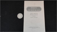 1949 Properties of Some Metals and Alloys Booklet
