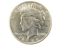 1924 Peace Dollar