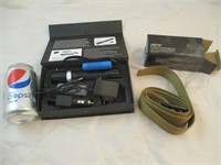 Strap et flashlight rechargeable pour fusil