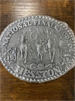 ‘89 Hesston Narl.Finals Rodeo Belt Buckle