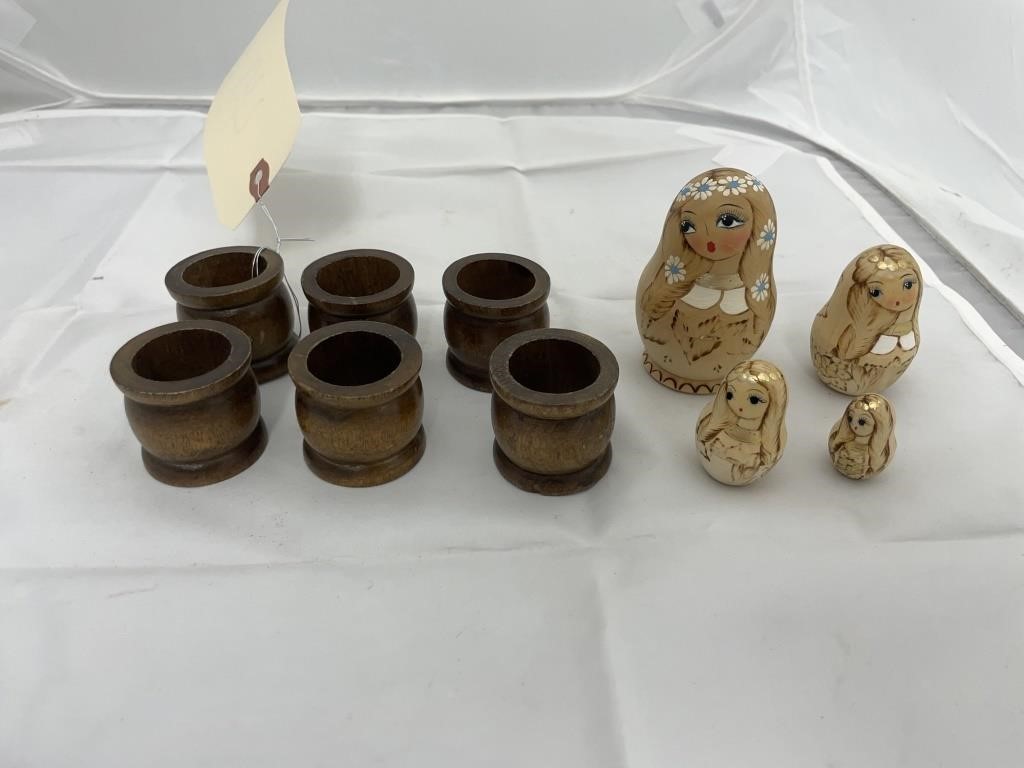 Napkin Holders & Russian Nesting Dolls