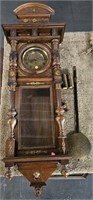 Antique Germany Gustav Becker Vienna Clock With 3