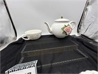 Misc Tea Pot- Halmark Cups & Saucers