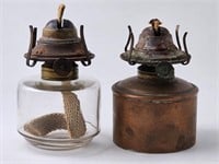 Antique Oil Lamp Bases