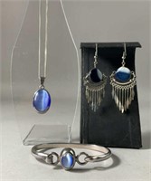 Sterling Silver Jewelry Set