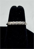 14K White Gold Diamond Ring - 1.7g TW