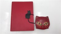 Cat Coin Pouch From Japan & Cat Journal