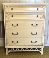 MCM French Provincial 2 over 3 Chest of Drawers