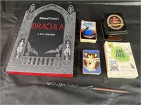 Edward Gorey’s Dracula, Playing Cards & More