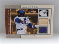 2003 Fleer Genuine Sammy Sosa Bat Relic TG-SS