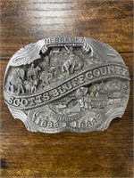 NE Scottsbluff Co. 1888-1988 Belt Buckle
