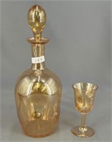 Wine decanter w/one wine - marigold