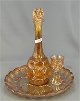 Moonprint 3 pc wine set - marigold