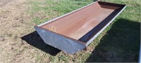 10' metal feed trough, good shape
