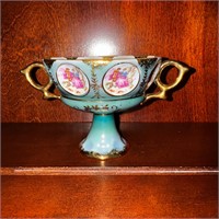 Vintage Gilded Compote Bowl