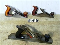 3 – Various bench planes, G-Vg: Stanley