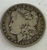 1899 Morgan-O SIlver Dollar Coin