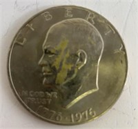1776-1976 Eisenhower Silver Dollar