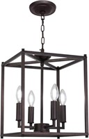 NEW $130 59" Hanging Farmhouse Chandelier