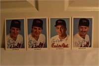 4 autographed Orioles postcard photos: Cal Ripken