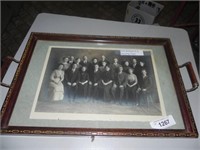 Vintage Photograph Serving Tray