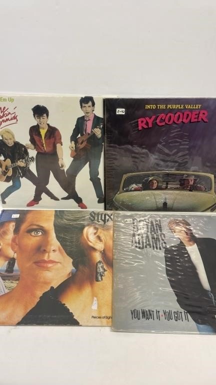 Rock & Roll Vinyl Record Collection Ends June 21