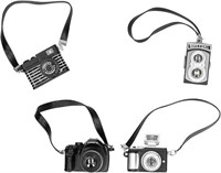 Mini Camera Ornament Set