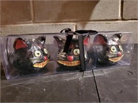 Black cat candle set