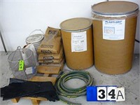Lot of Sand Blast Material- Gloves, Nozzles, Hose