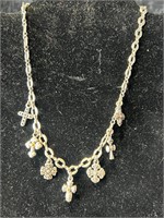 BRIGHTON CROSS NECKLACE 15"