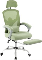 MCQ Gaming Chair  High-Back Mesh  Green