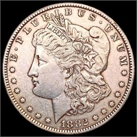 1882-CC Morgan Silver Dollar CHOICE AU