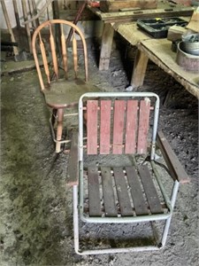 Aluminum Chair & Stool