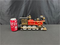Large Painted Cast Iron Train display piece