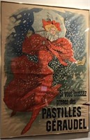 Pastilles Geraudel Vintage French Poster